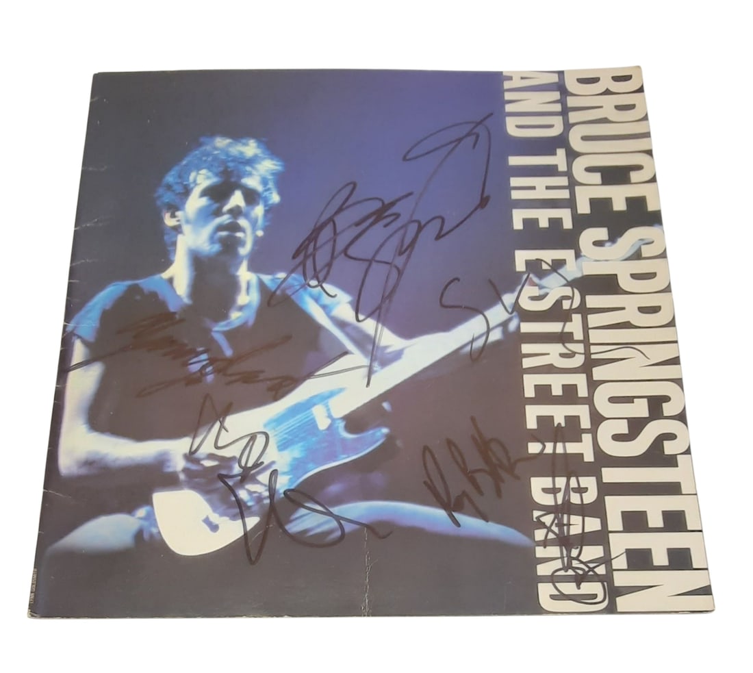 Bruce Springsteen And The E Street Band Signed Photograph Book (1 of 1)