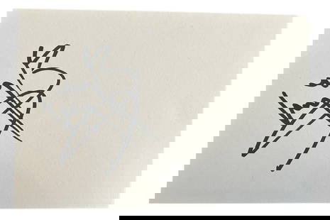 Jimmy Page Led Zeppelin Signed Index Card: This lot is an index card, autographed by Jimmy Page of Led Zeppelin. Item comes with third-party authentication and affixed tamper-proof holographic QR sticker leading to item details and scoring.