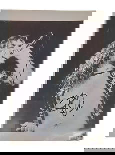 Robert Plant Signed Photograph: This lot is an 8.25x11.75" photograph, autographed by Robert Plant of Led Zeppelin. Item comes with third-party authentication and affixed tamper-proof holographic QR sticker leading to item details a
