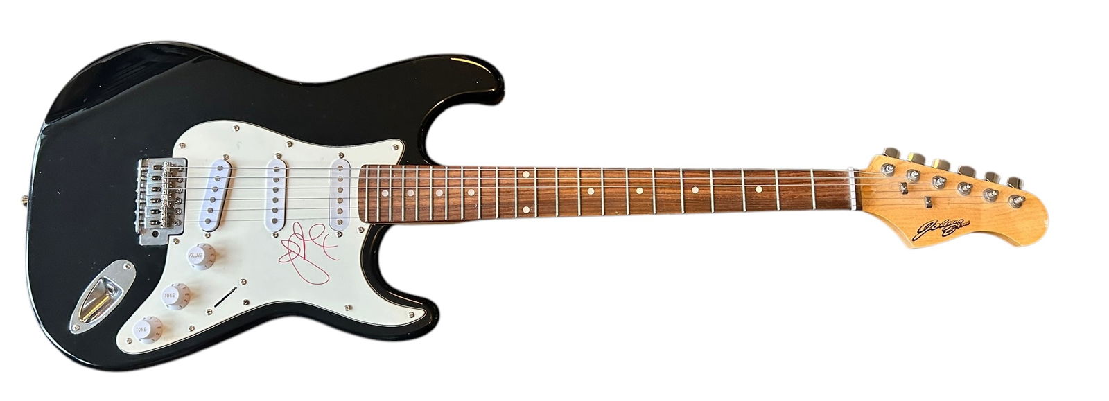 Christina Aguilera Signed Electric Guitar: This lot is an electric guitar, autographed by Christina Aguilera. Item comes with third-party authentication and affixed tamper-proof holographic QR sticker leading to item details and scoring.