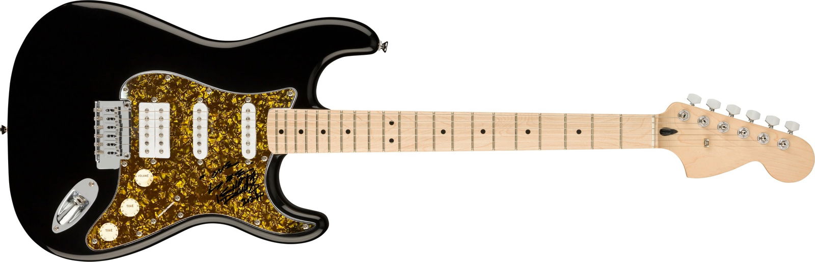 Keith Richards Signed Electric Guitar: This lot is an electric guitar, autographed on the pickguard by Keith Richards of The Rolling Stones. Item comes with third-party authentication and affixed tamper-proof holographic QR sticker leading