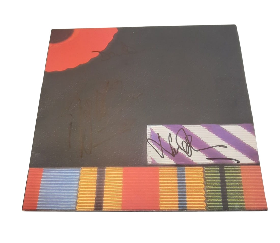 Pink Floyd Signed Vinyl LP: This lot is a vinyl LP (The Final Cut), autographed on the front of the vinyl cover by Nick Mason, David Gilmour and Roger Waters of Pink Floyd. Item comes with third-party authentication and affixed 