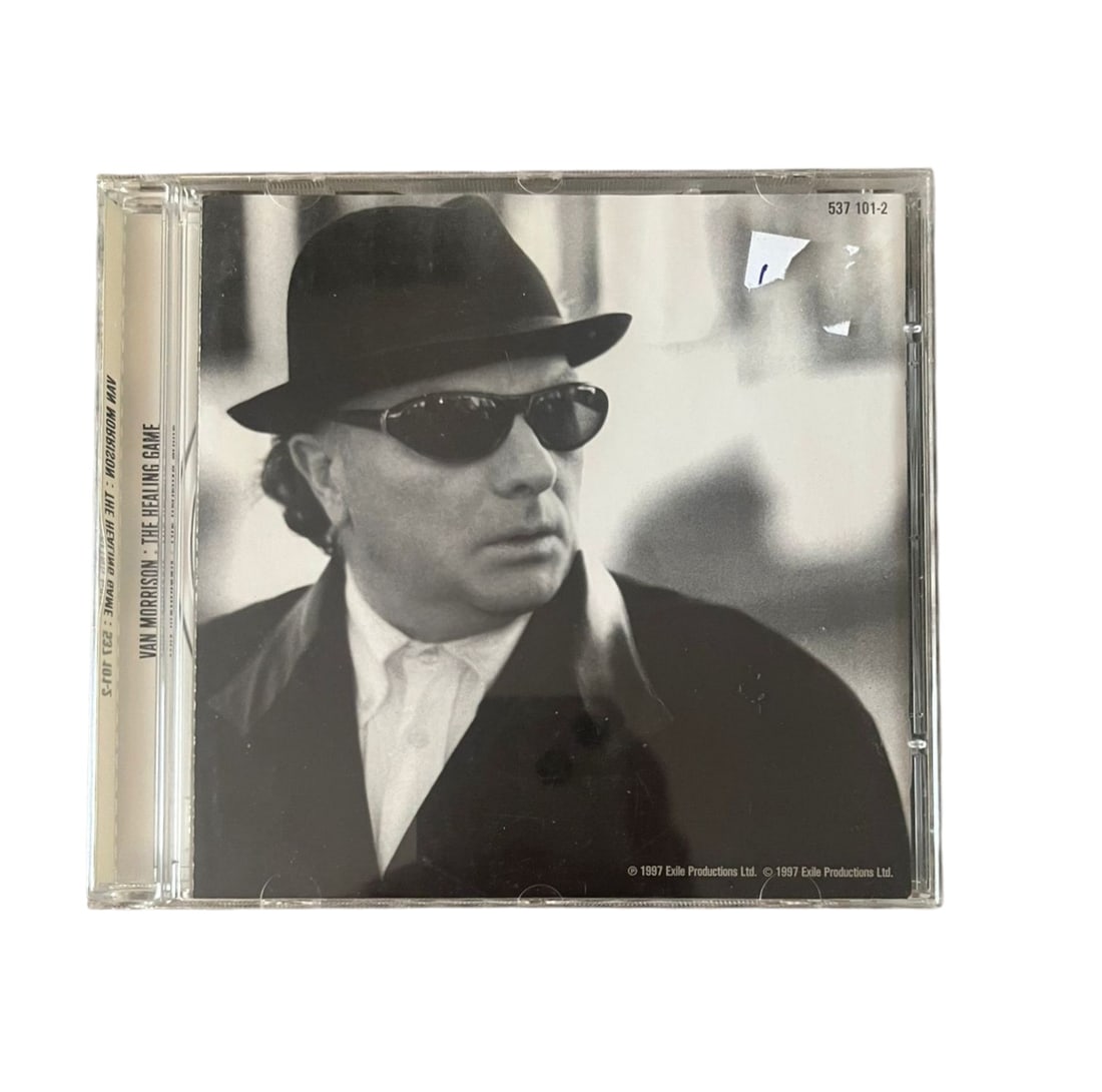 Van Morrison Signed CD: This lot is a CD (The Healing Game), autographed on the rear of the inlay. Item comes with third-party authentication and affixed tamper-proof holographic QR sticker leading to item details and scorin