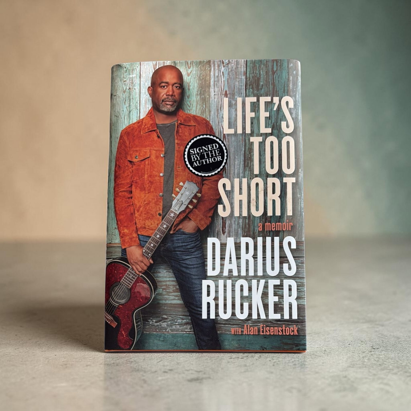 Darius Rucker Signed Hardback Book (1 of 2)