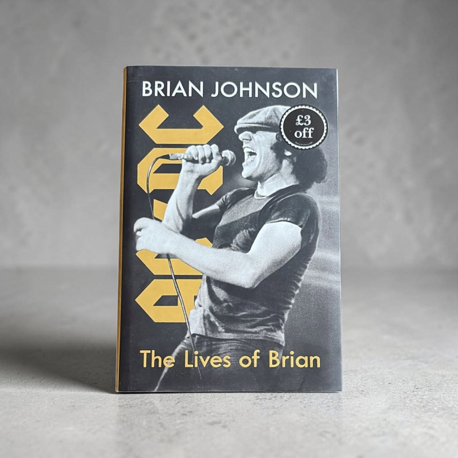Brian Johnson AC/DC Signed Hardback Book (1 of 2)