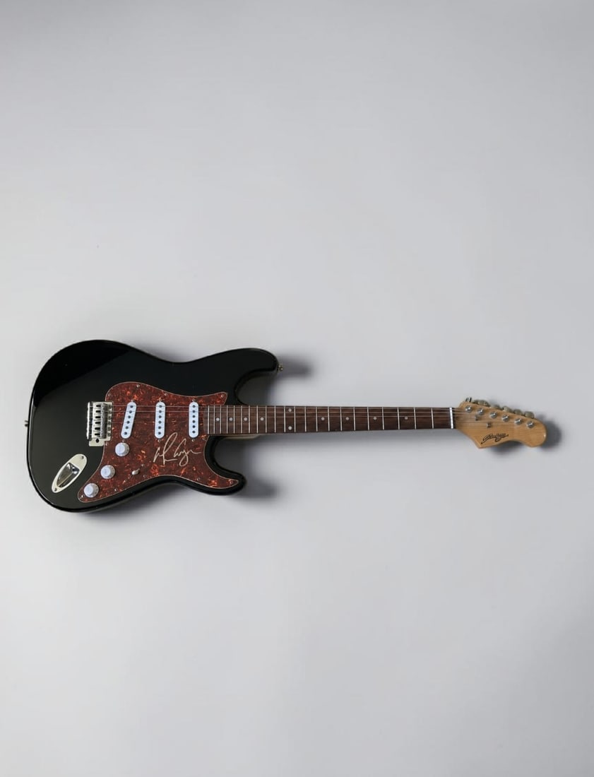 Alice Cooper Signed Stratocaster Style Electric Guitar (1 of 2)