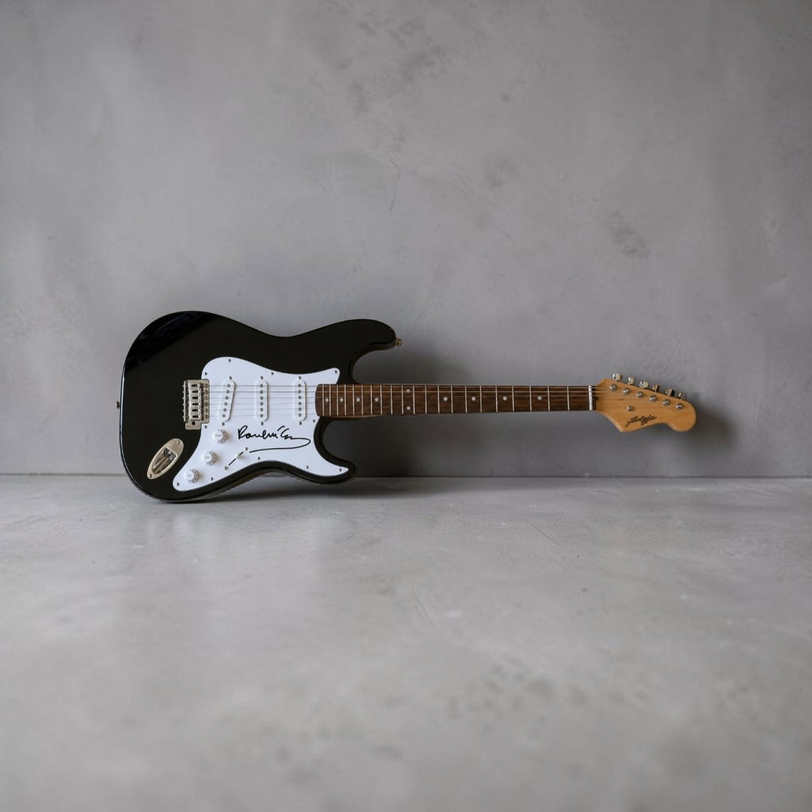 Paul McCartney The Beatles Signed Electric Guitar: This lot is an electric guitar, autographed by Paul McCartney of The Beatles. Item comes with third party authentication including interactive QR code, item details and scoring.