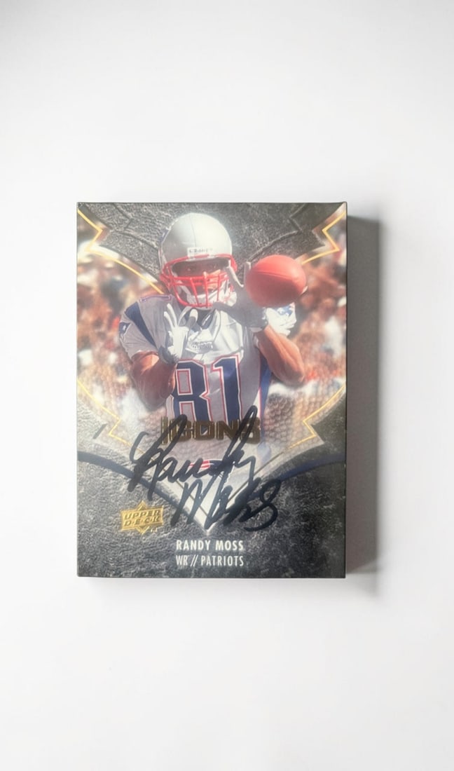 Randy Moss Signed Upper Deck Collectors Card (1 of 1)