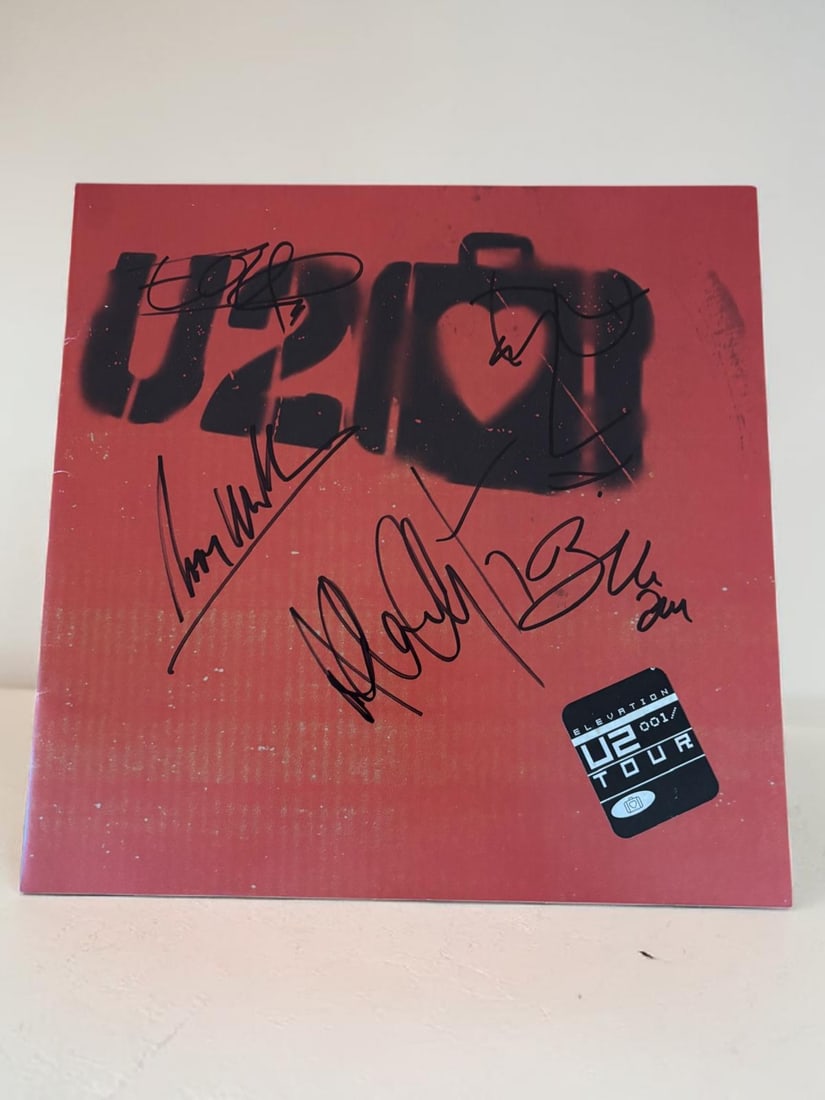 U2 Signed Vinyl LP (1 of 1)
