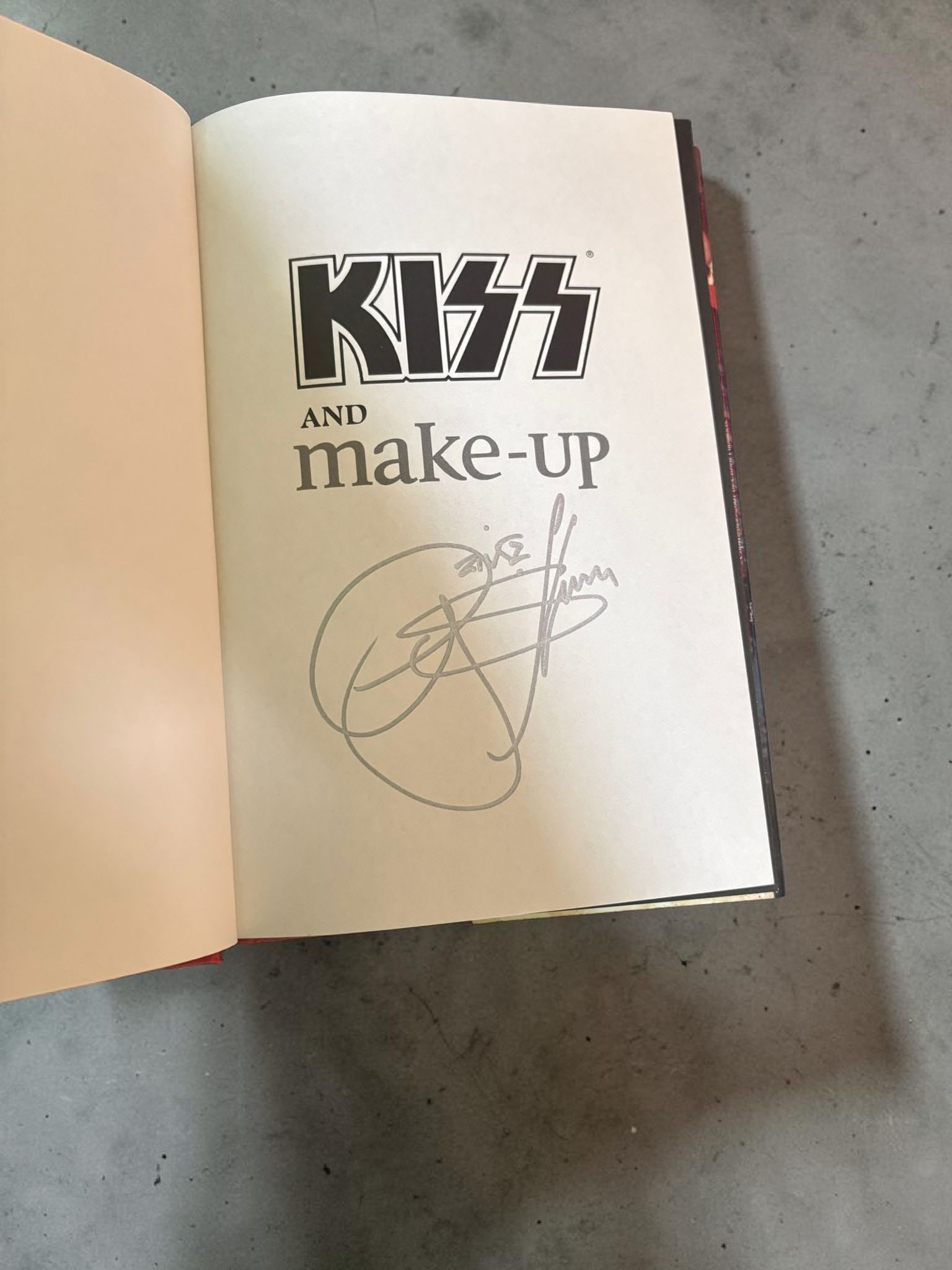Gene Simmons Signed Book (1 of 2)