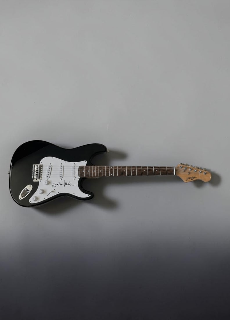 Eddie Vedder Pearl Jam Signed Stratocaster Style Electric Guitar (1 of 2)