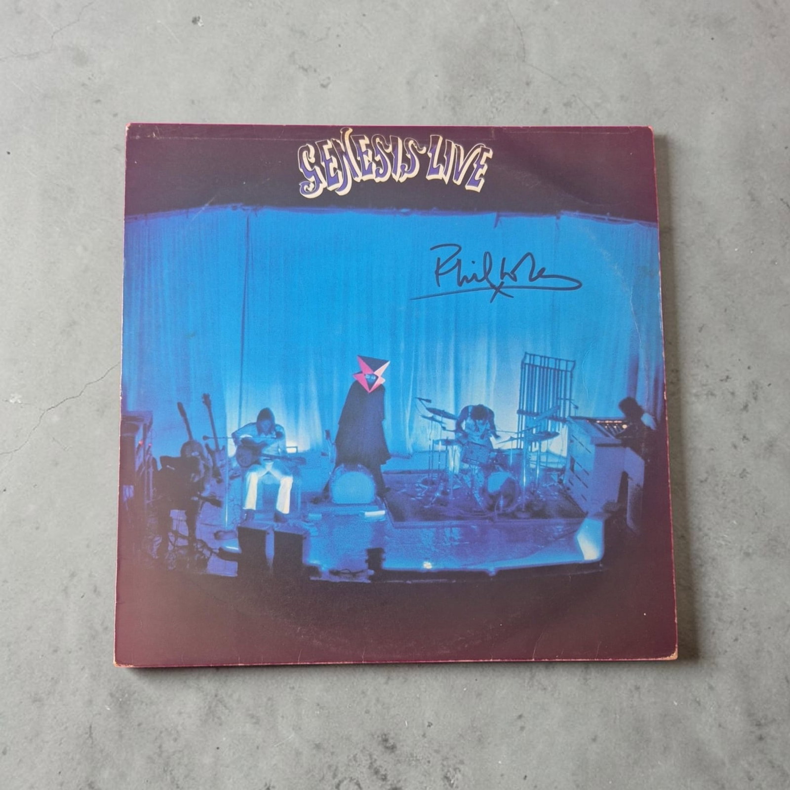 Phil Collins Genesis Live Signed Vinyl LP (1 of 1)