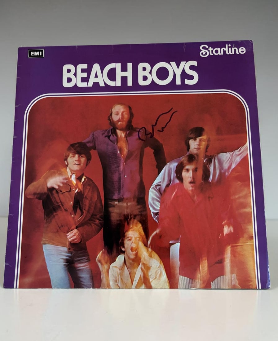 Beach Boys Signed Self Titled Vinyl LP (1 of 1)