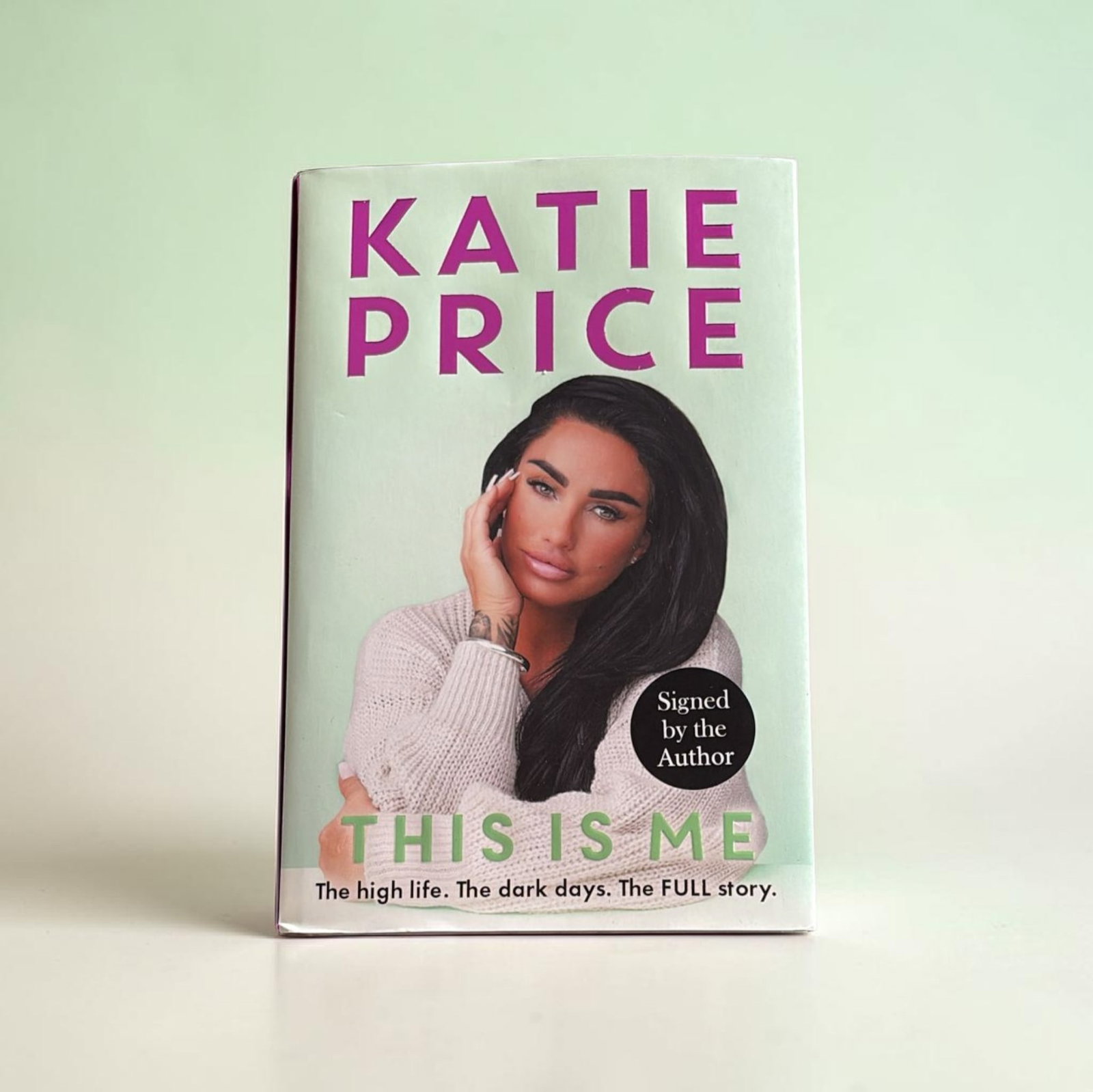 Katie Price Signed Hardback Book (1 of 2)
