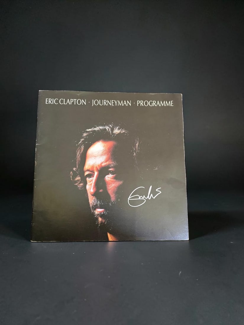 Eric Clapton Signed Tour Programme (1 of 1)