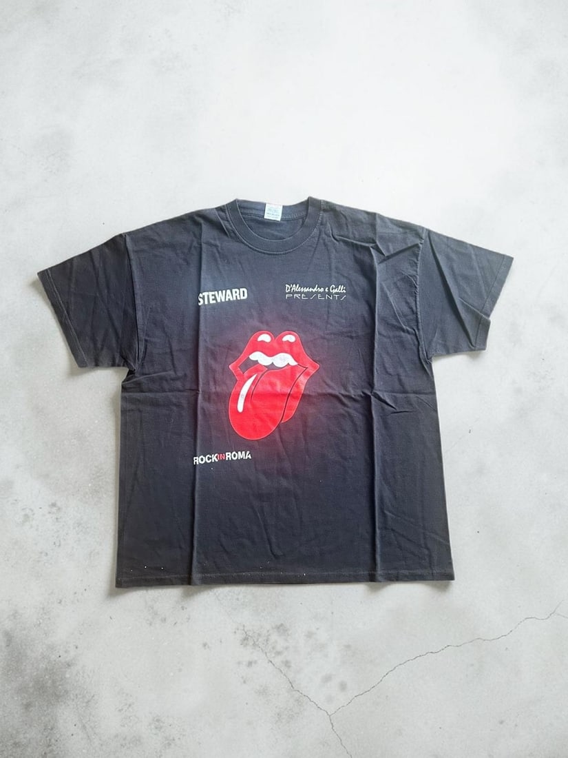 The Rolling Stones Rock In Roma Tour 2014 Security T-shirt Unworn (1 of 2)