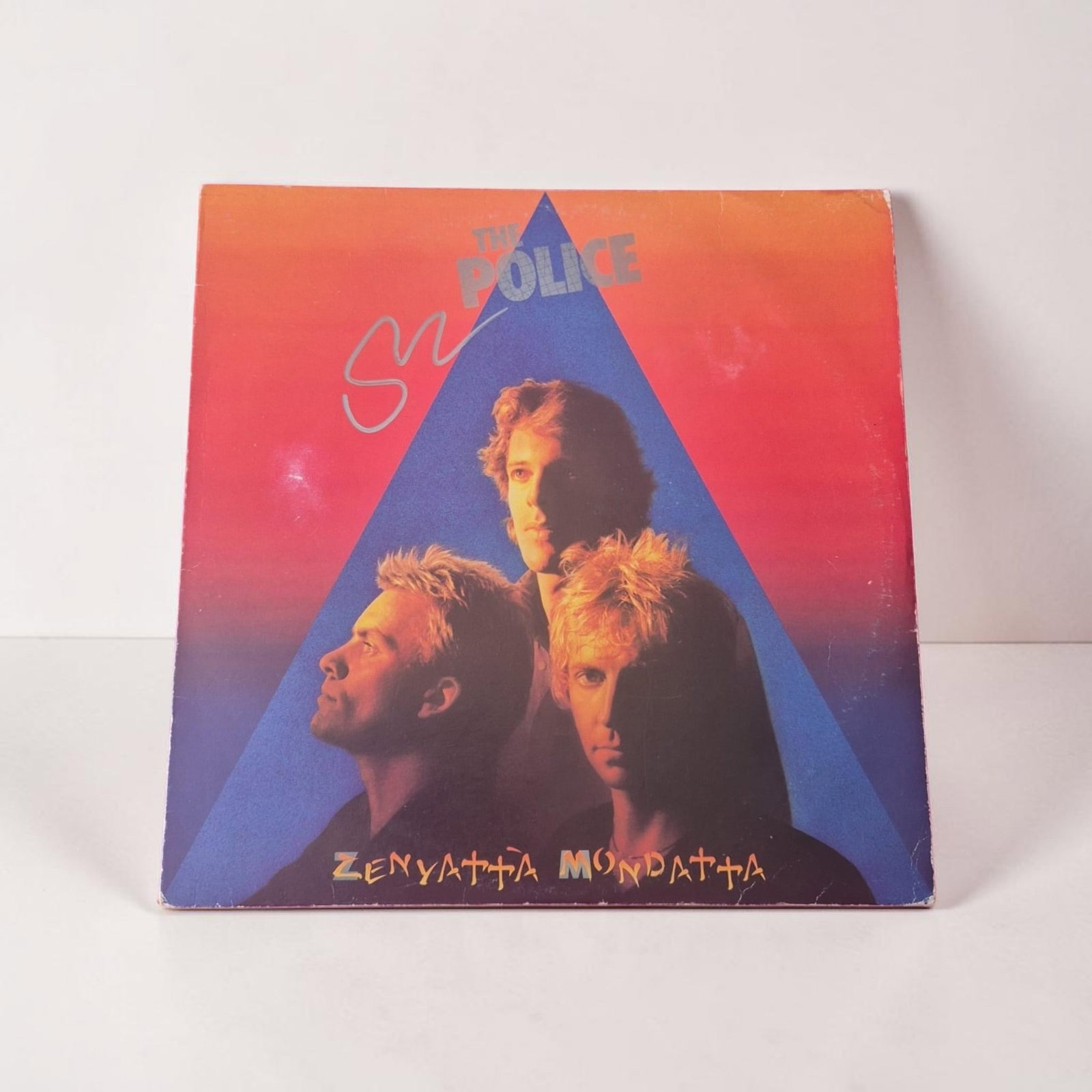 Sting The Police Zenyatta Mondatta Signed Vinyl LP (1 of 1)