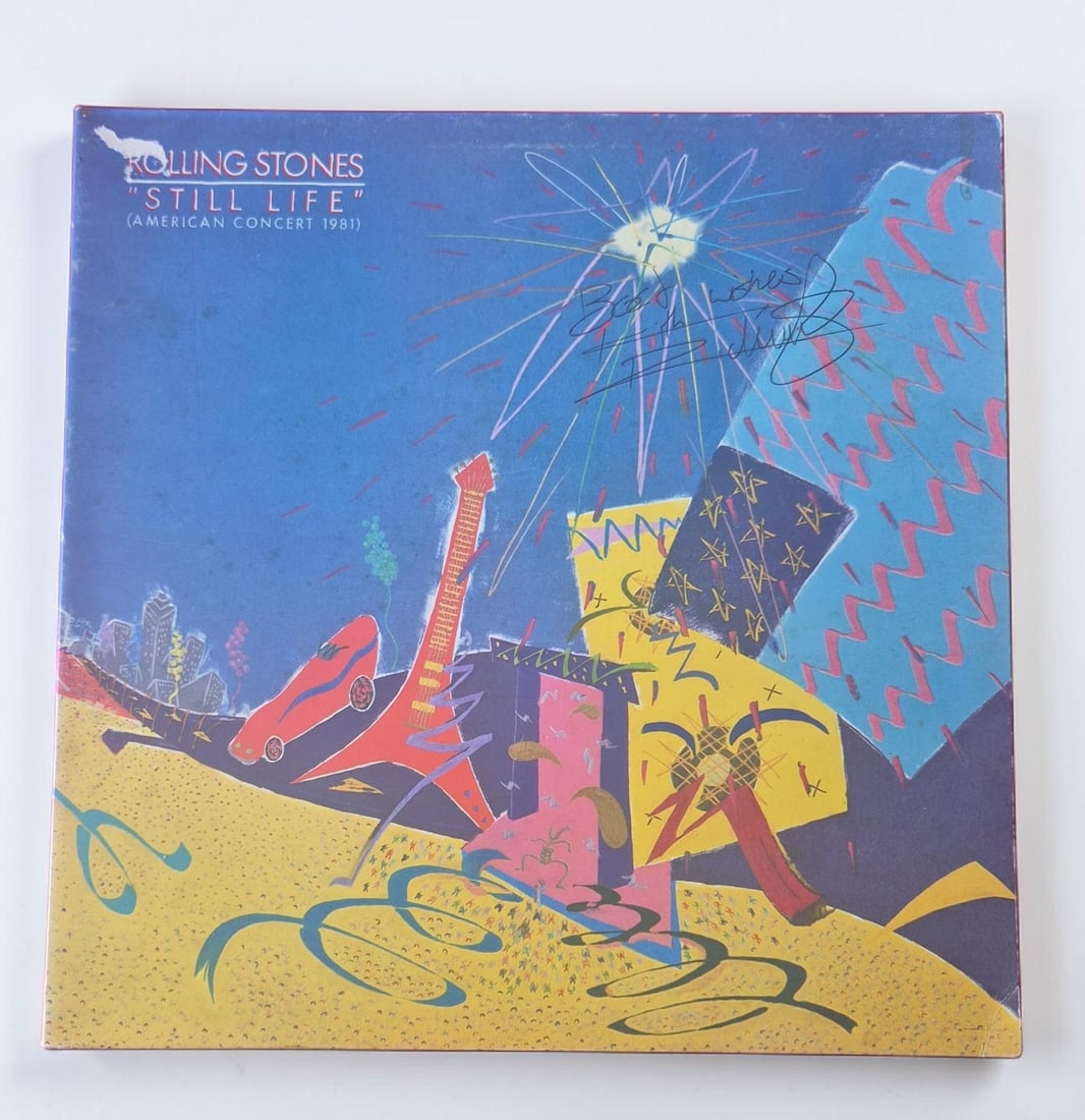 Keith Richards The Rolling Stones Still Life Signed Vinyl LP (1 of 2)