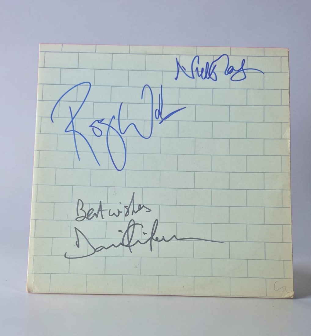Pink Floyd The Wall Signed Vinyl LP (1 of 1)