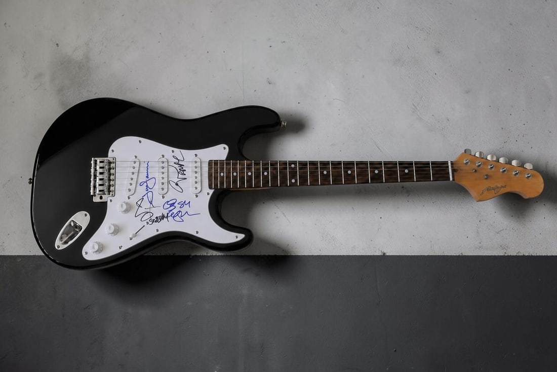 Black Sabbath Signed Electric Guitar (1 of 2)