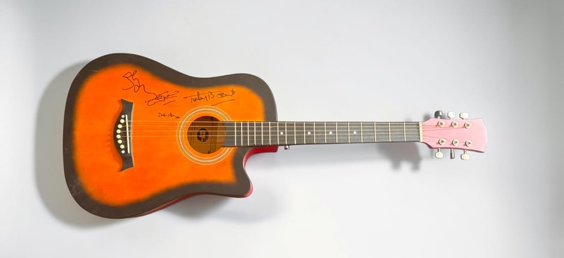 Eagles Signed Acoustic Guitar (1 of 2)