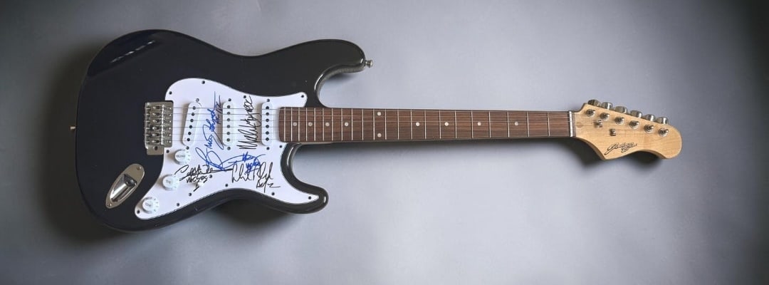 AC/DC Signed Electric Guitar (1 of 2)