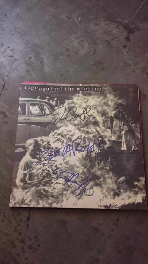 Rage Against The Machine Signed Vinyl LP (1 of 1)