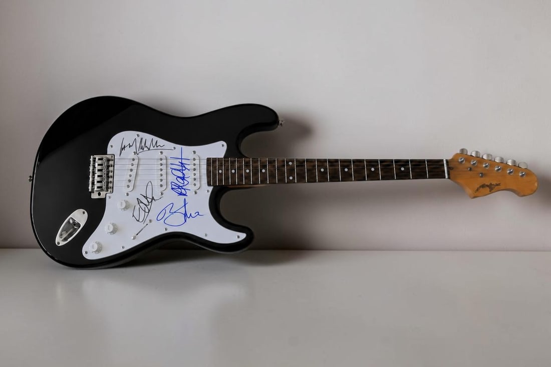 U2 Signed Electric Guitar (1 of 2)