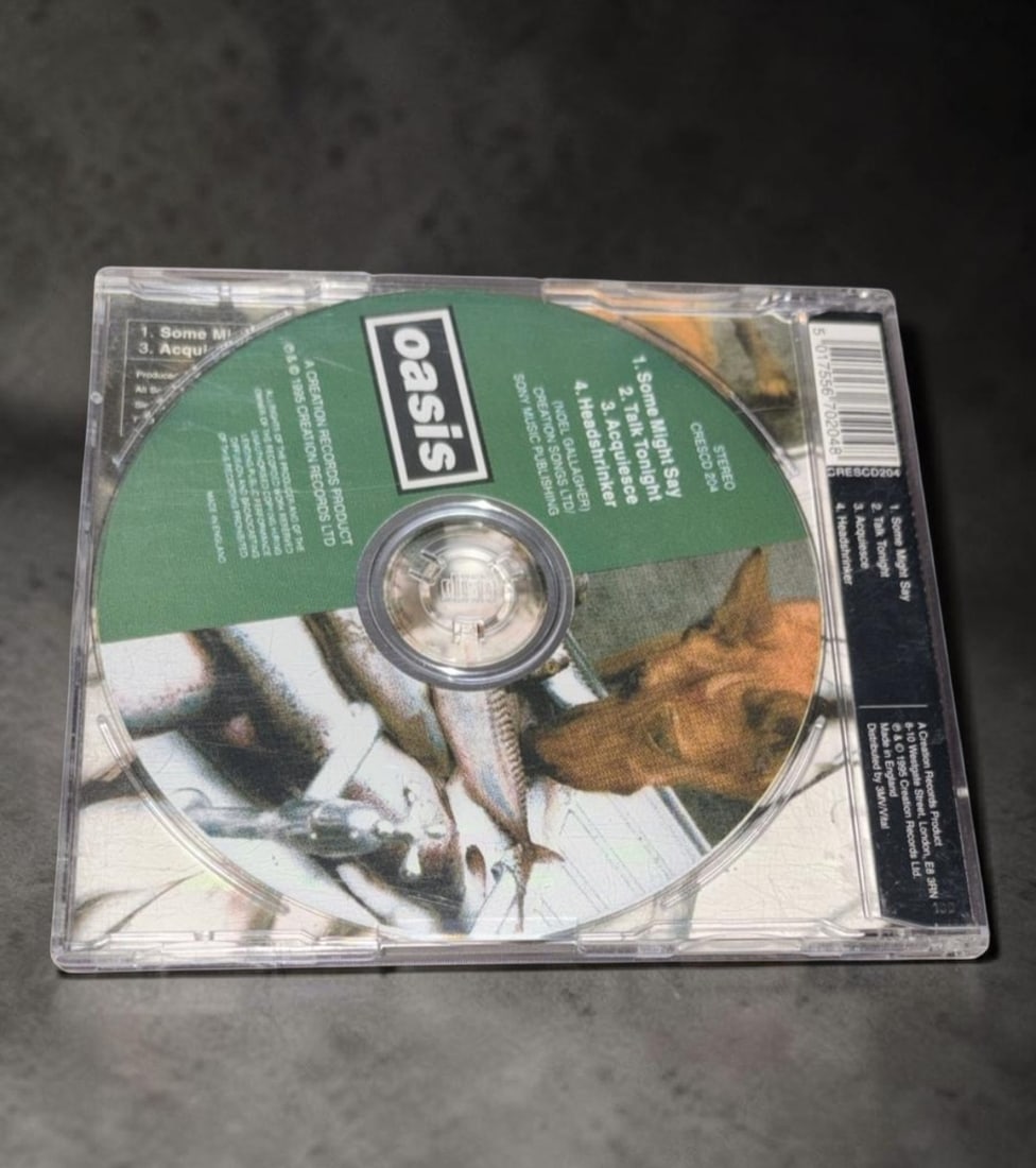 Oasis Signed CD Single - 2