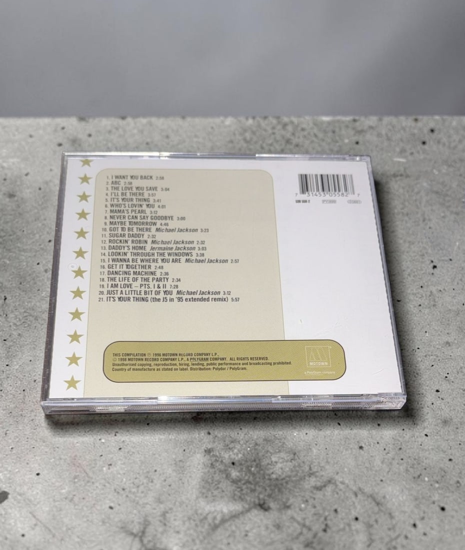 Tito Jackson Signed CD - 2
