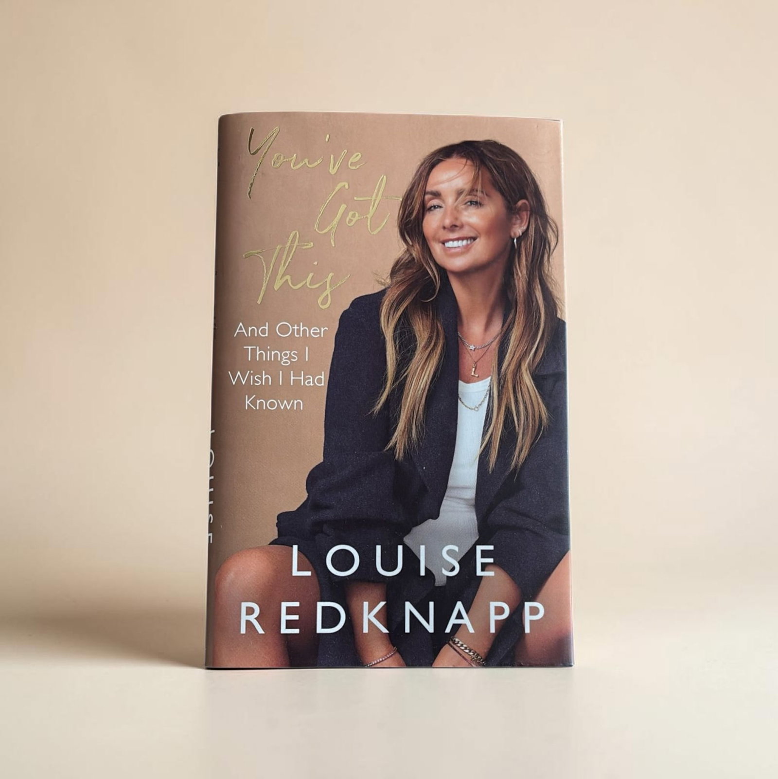Louise Redknapp Signed Hardback Book: This lot is a hardback book (You've Got This), autographed by Louise Redknapp. If you wish to upgrade to a third party authentication with holographic QR code and item scoring, an additional charge of