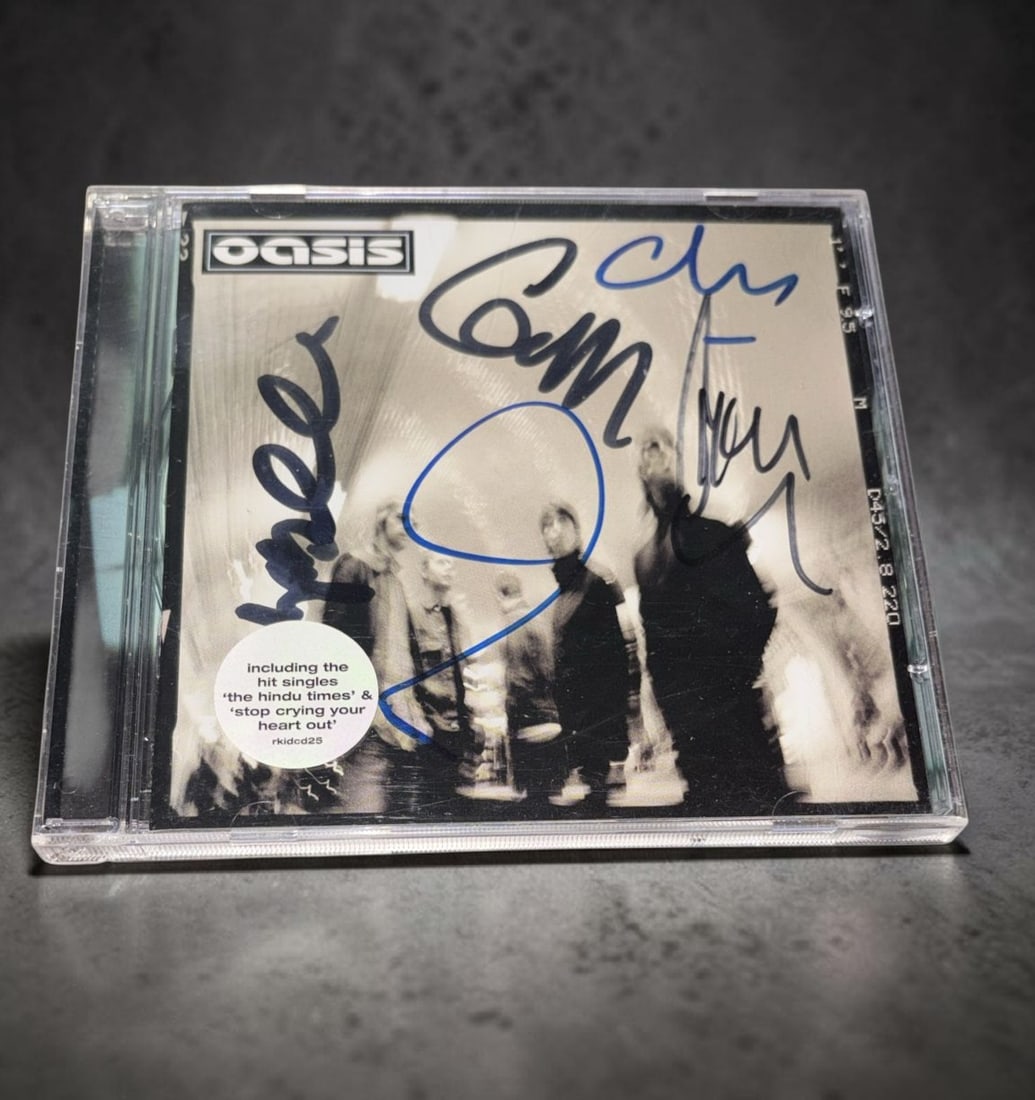 Oasis Signed CD (1 of 2)