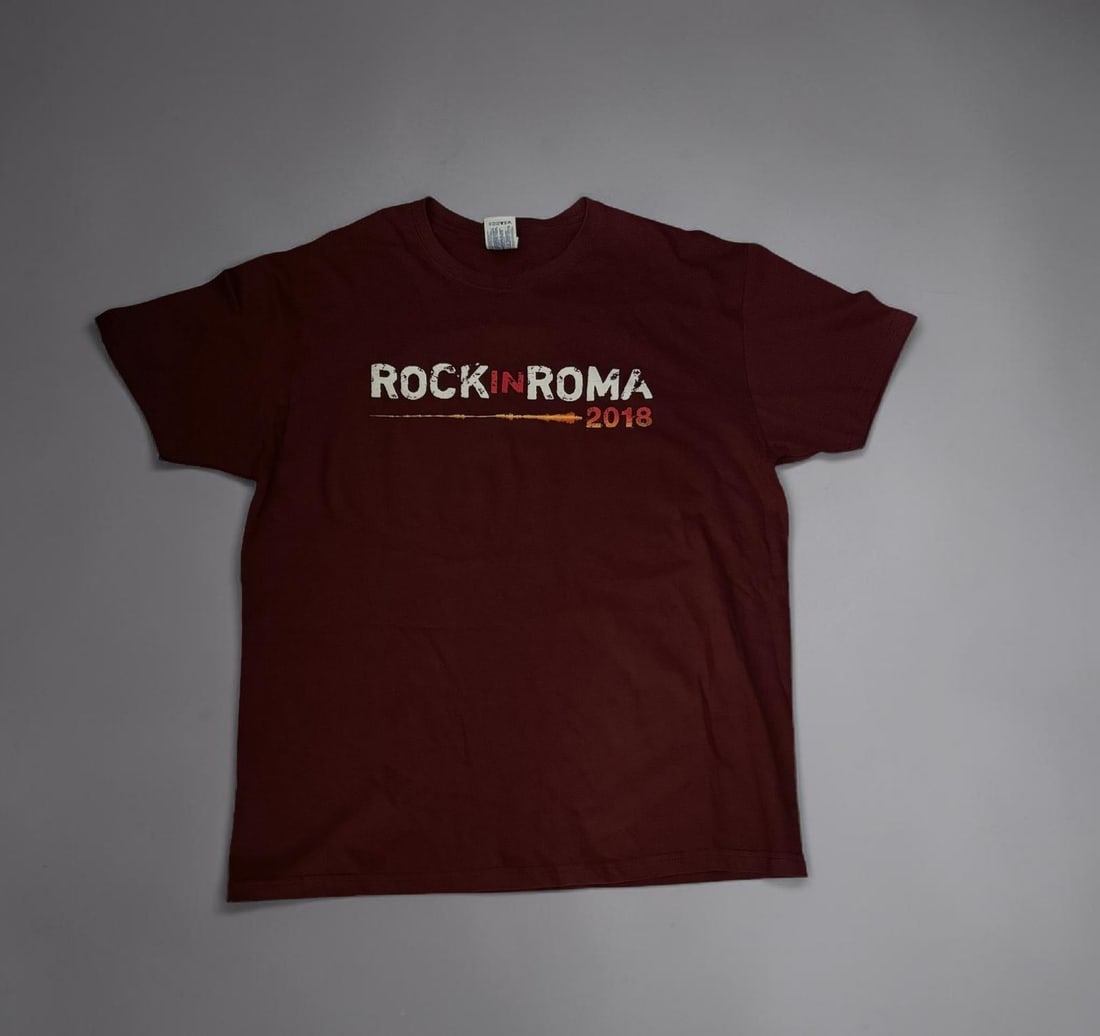 Rock In Roma 2018 Official Security T-Shirt UnWorn (1 of 2)