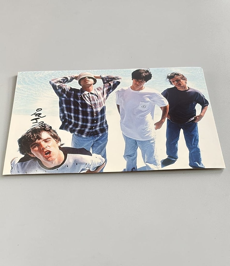 Ian Brown Stone Roses Signed Photograph: This lot is a 12x8" photograph, autographed by Ian Brown of Stone Roses. If you wish to upgrade to a third party authentication with holographic QR code and item scoring, an additional charge of 30 UK