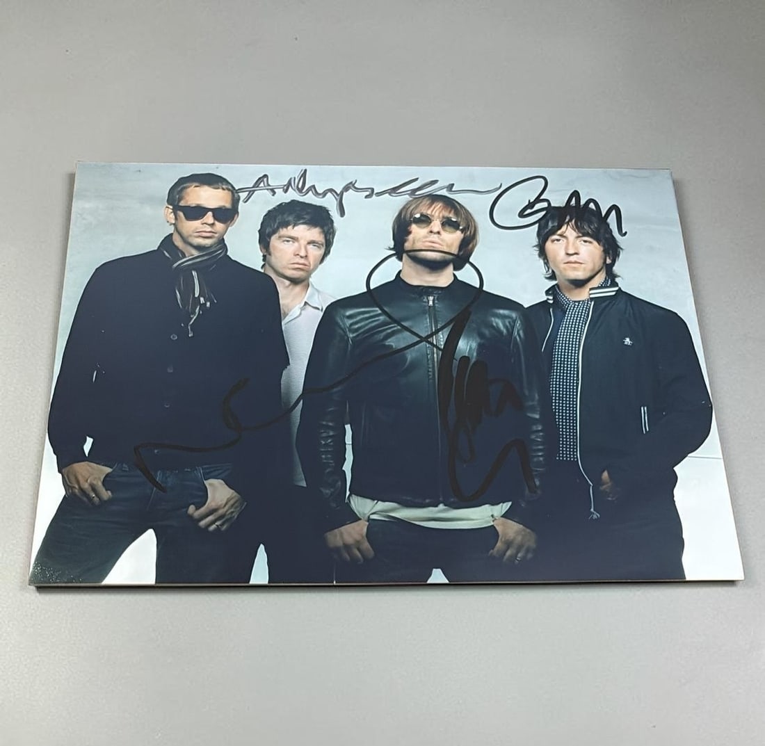 Oasis Signed Photograph (1 of 1)