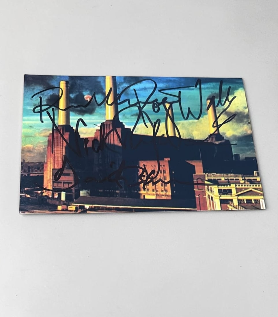 Pink Floyd Signed Photograph (1 of 1)