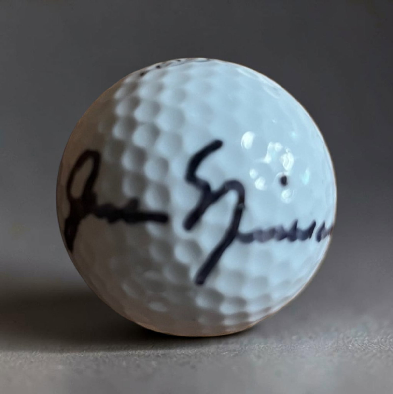 Jack Nicholaus Signed Golf Ball (1 of 1)