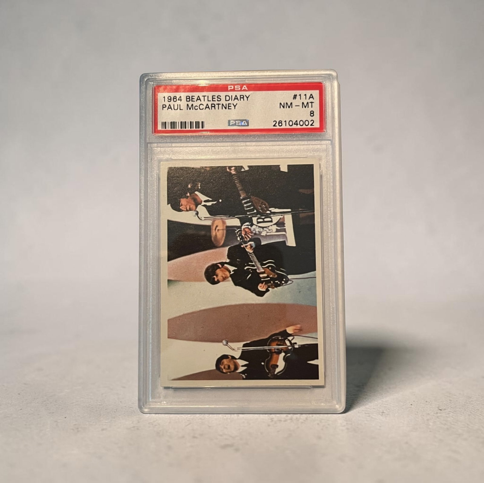 Paul McCartney 1964 Beatles Diary Collectors Card (1 of 2)