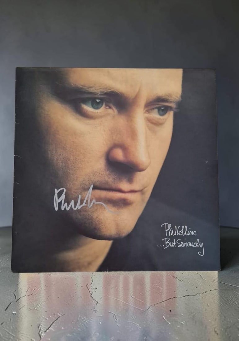 Phil Collins But Seriously Signed 12" Vinyl (1 of 1)