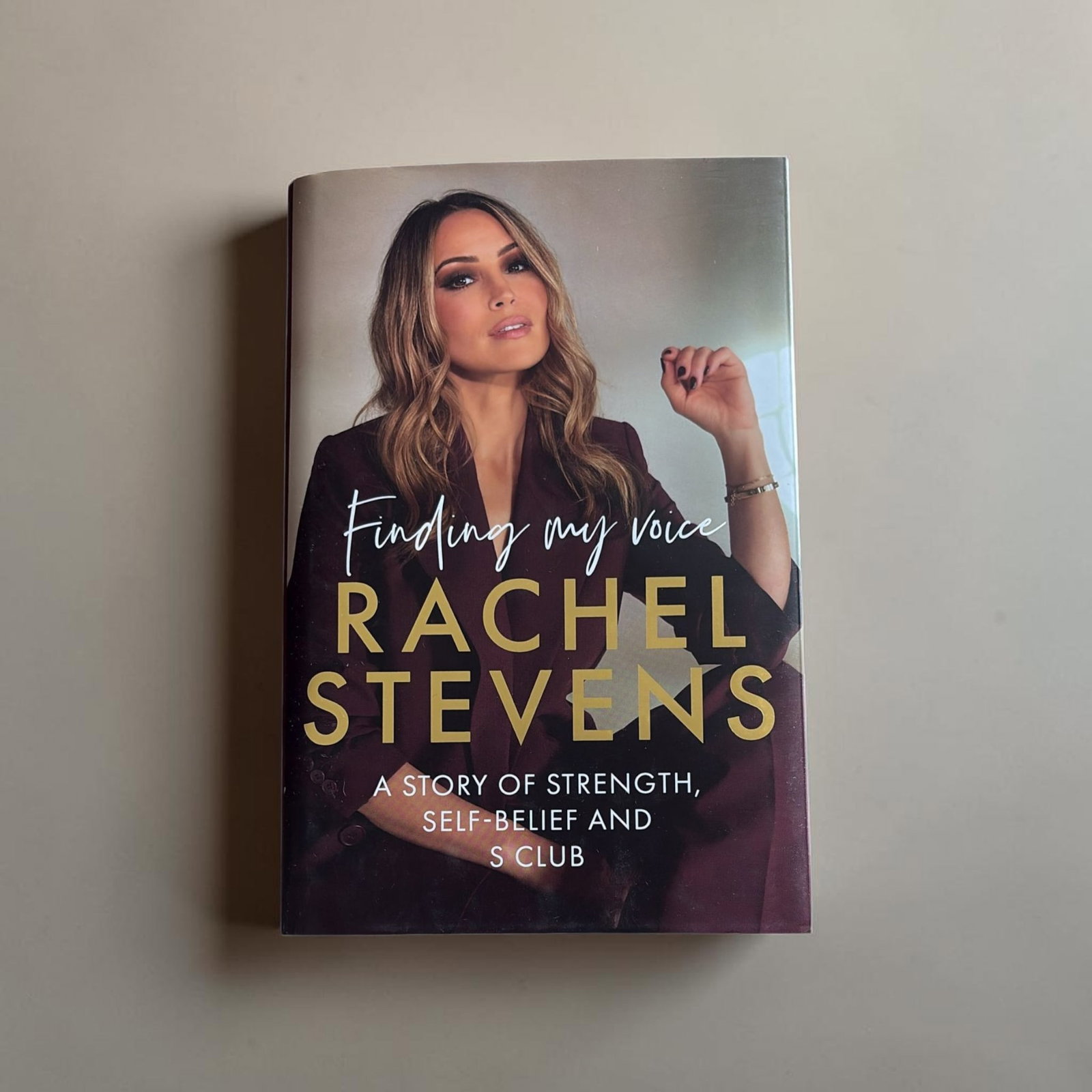 Rachel Stevens Signed Hardback Book: This lot is a hardback book (Finding My Voice), autographed by Rachel Stevens. If you wish to upgrade to a third party authentication with holographic QR code and item scoring, an additional charge of