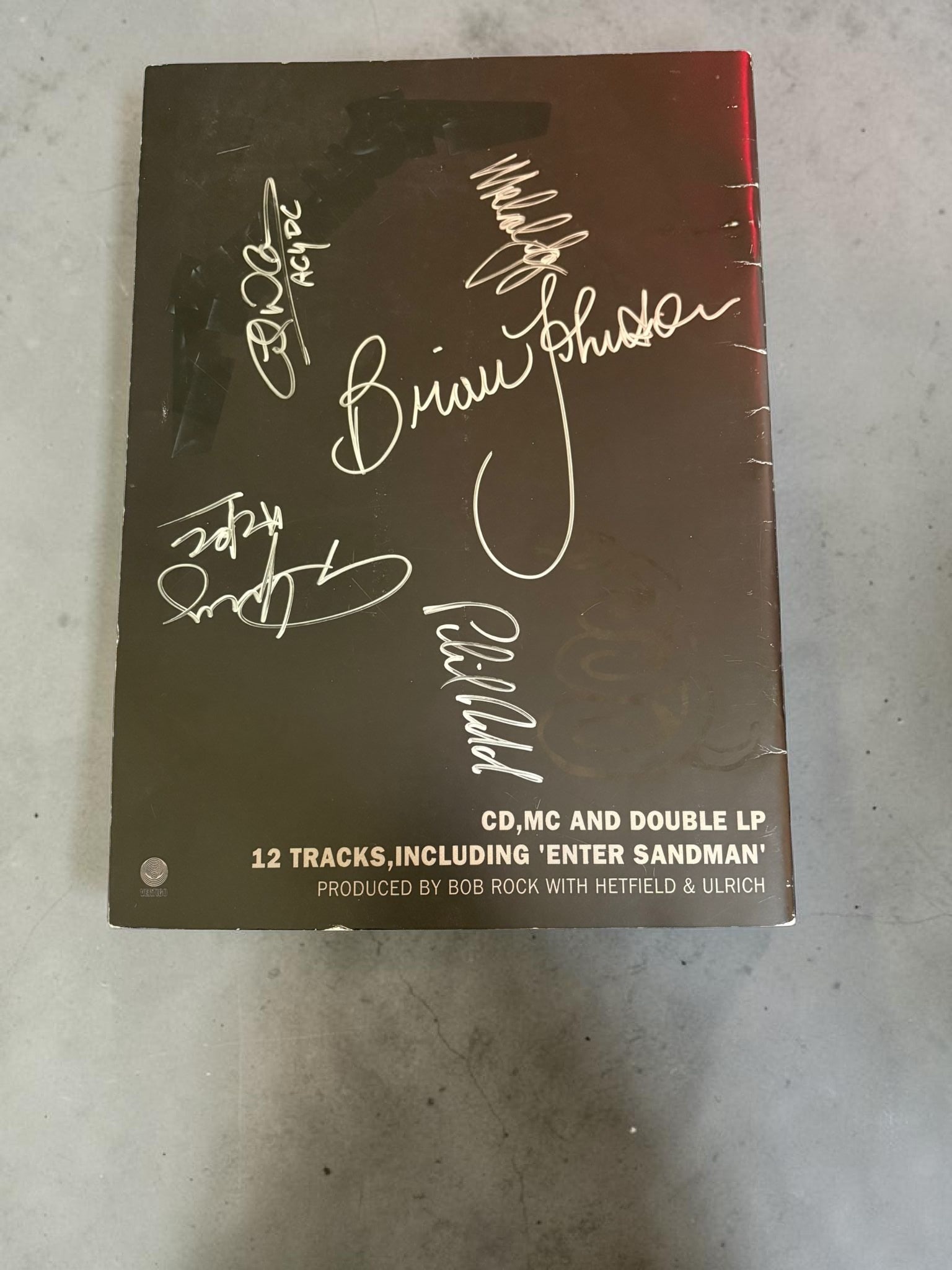 AC/DC Signed Tour Programme (1 of 2)