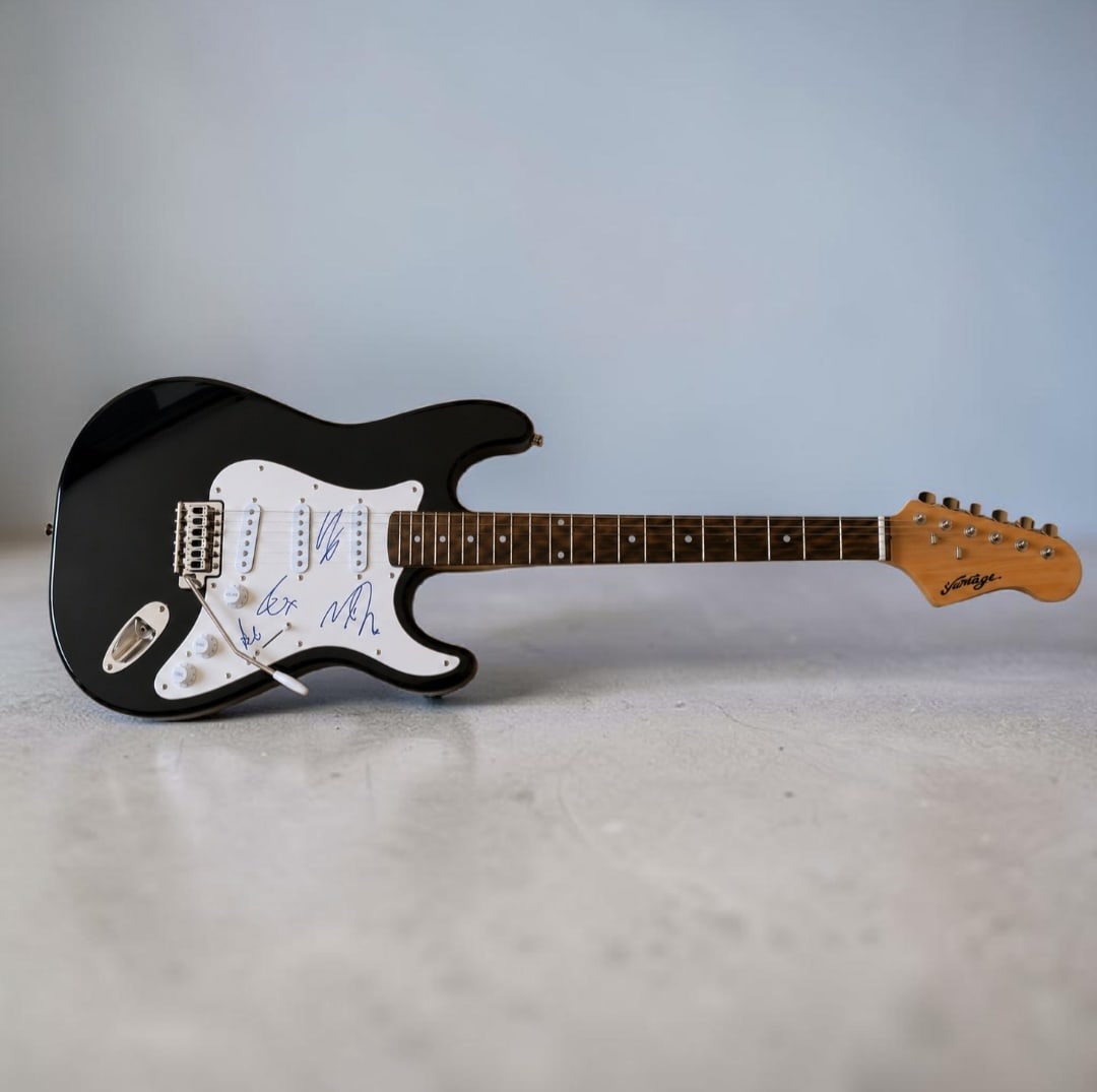 Elbow Signed Stratocaster Style Electric Guitar (1 of 2)