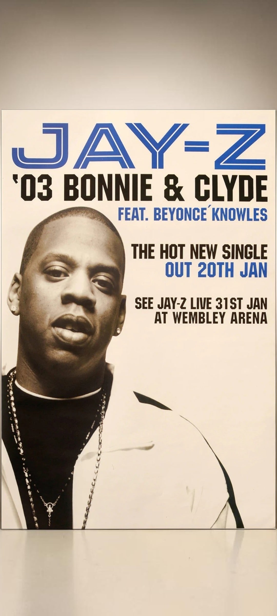 Jay Z Original Promotional Poster (1 of 1)