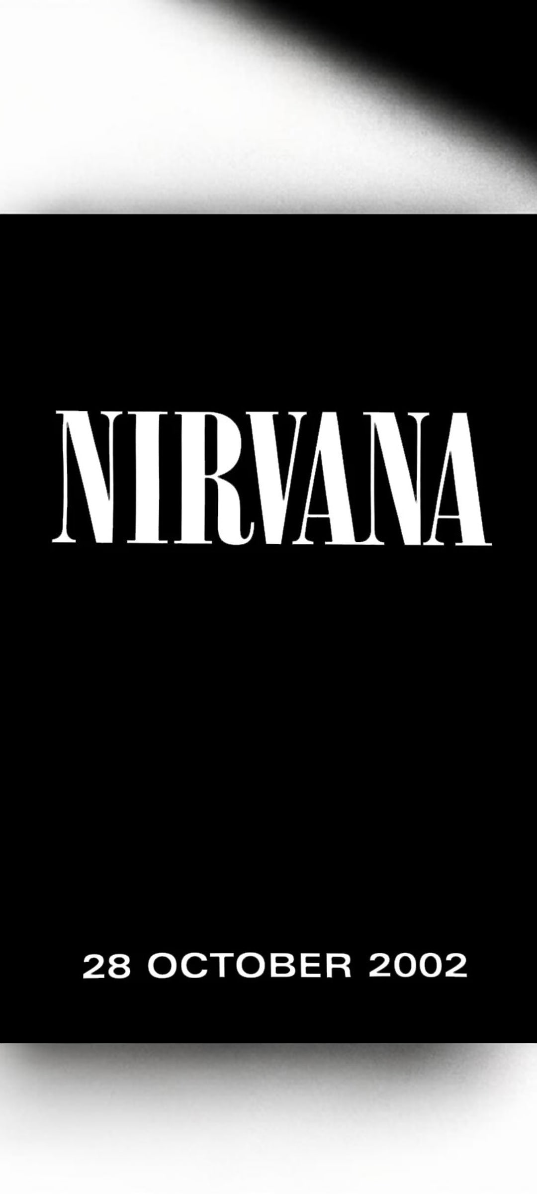 Nirvana Original Promotional Poster: This lot is a 60x40" rare original (Nirvana) promotional poster in ashdel format for the release of the 2002 album (Nirvana). Item comes with COA guaranteeing the item as original for a lifetime.