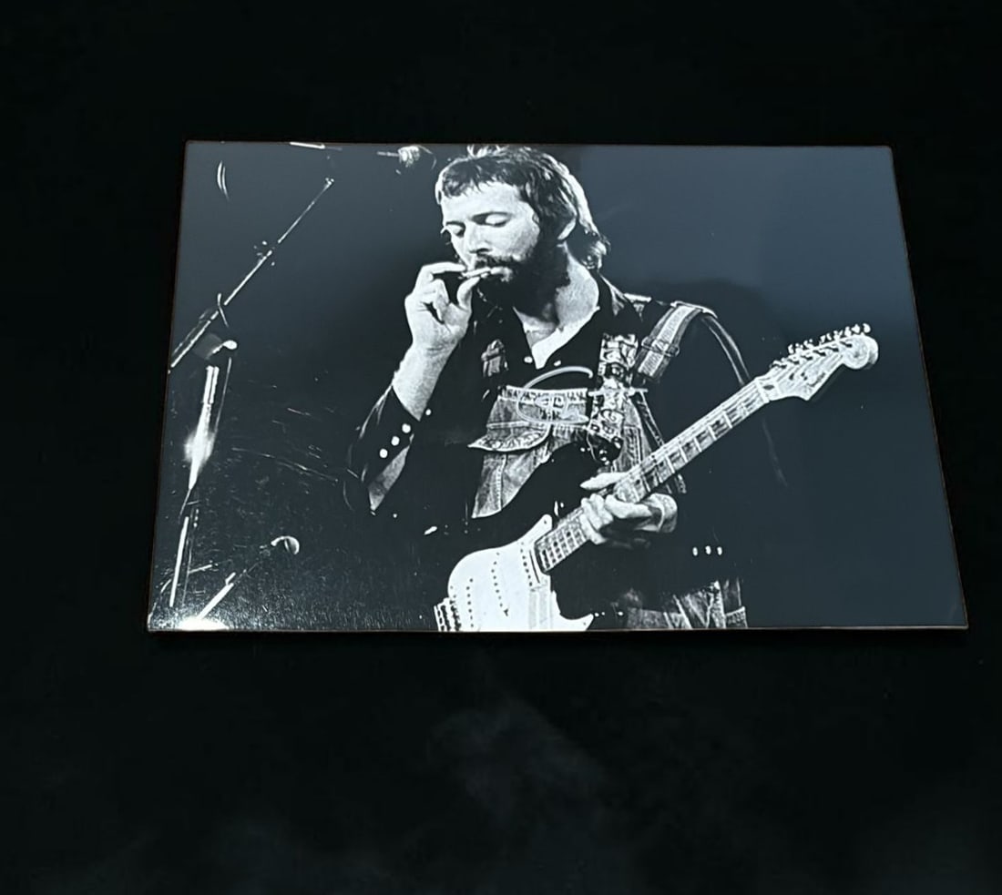 Eric Clapton Signed Photograph (1 of 1)
