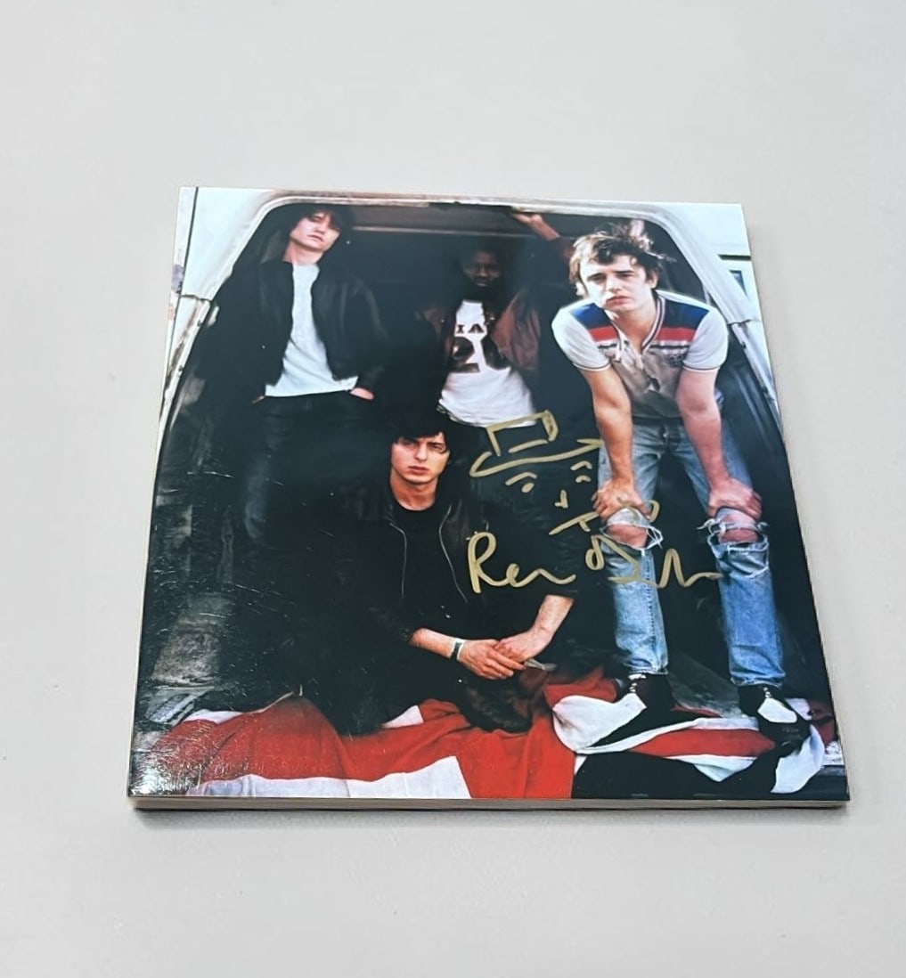 Pete Doherty Libertines Signed Photograph: This lot is a 10x8" photograph, autographed by Pete Doherty of the Libertines. If you wish to upgrade to a third party authentication with holographic QR code and item scoring, an additional charge of