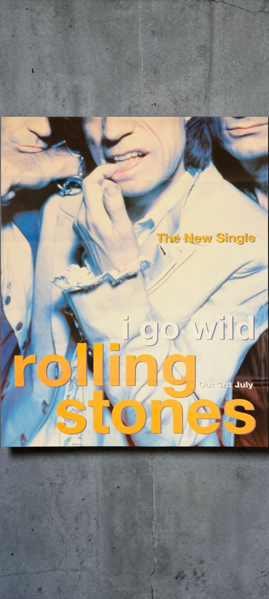 The Rolling Stones Original Promotional Poster (1 of 1)