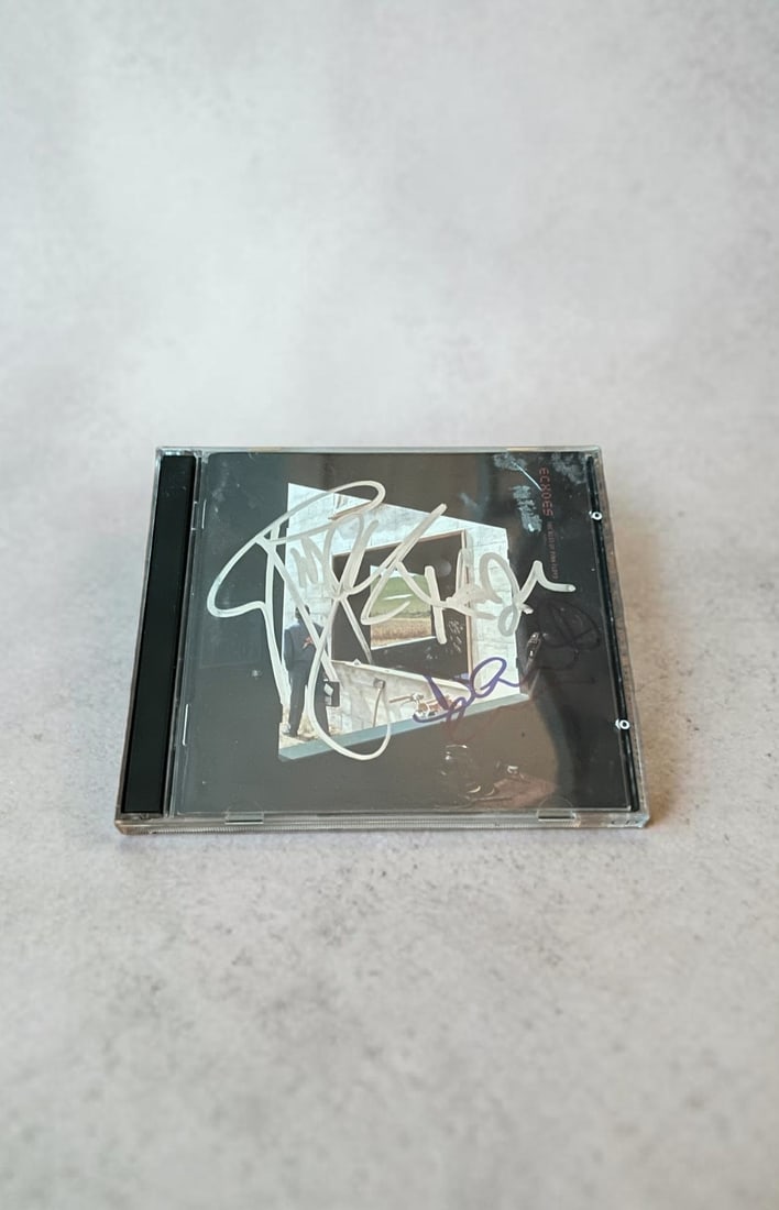 Pink Floyd Signed CD: This lot is a CD (Echoes), autographed on the front of the CD sleeve by Roger Waters, Nick Mason and David Gilmour of Pink Floyd. If you wish to upgrade to a third party authentication with holographi