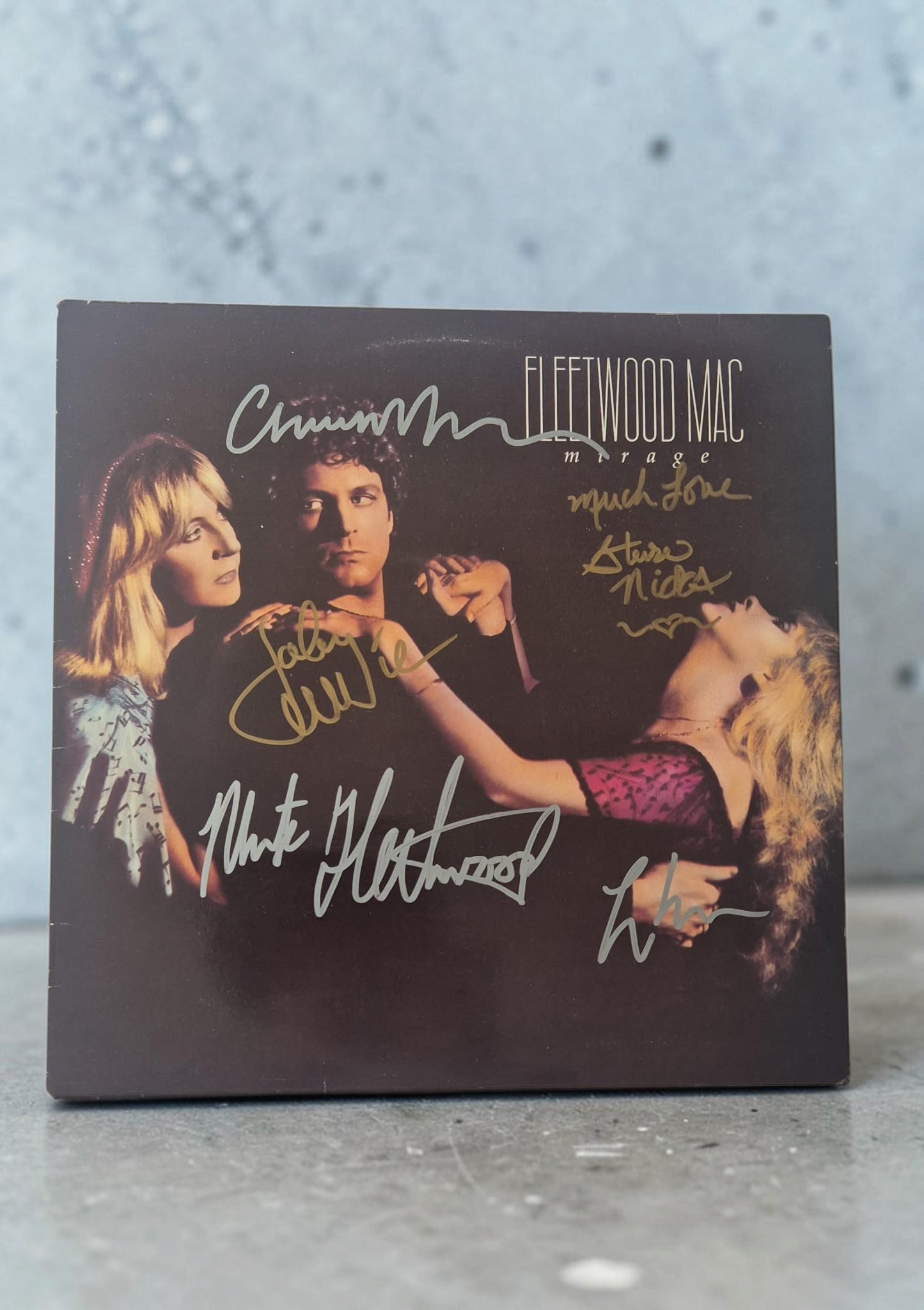 Fleetwood Mac Mirage Signed Vinyl LP (1 of 1)