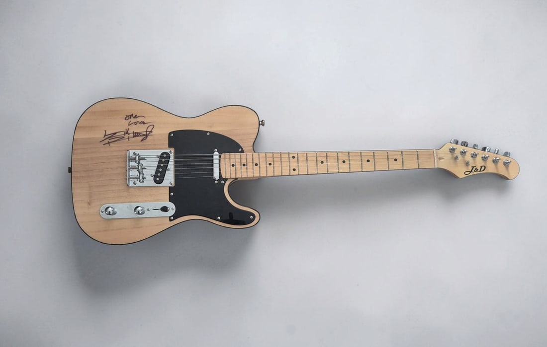Keith Richards The Rolling Stones Signed Telecaster Electric Guitar (1 of 3)